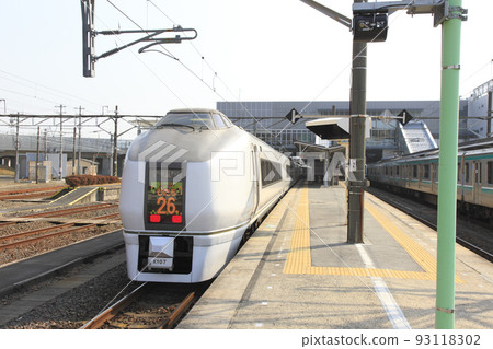 651 Series Limited Express Super Hitachi Iwaki Station 93118302