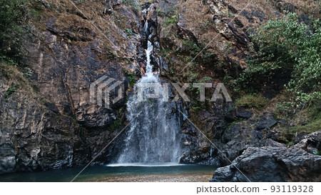 Waterfalls in Asia, Thailand, Kanchanaburi 93119328