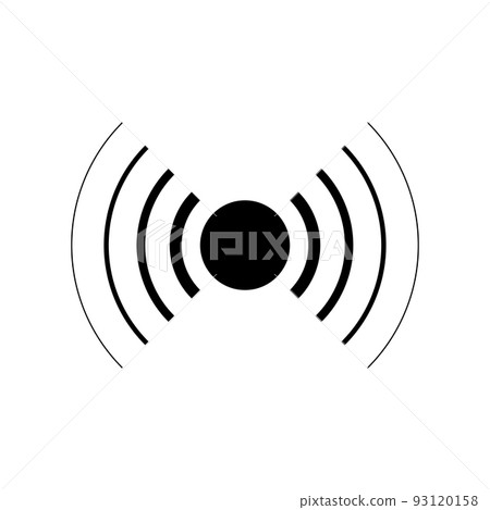 radio wave icon hotspot radio wave icon hotspot 93120158