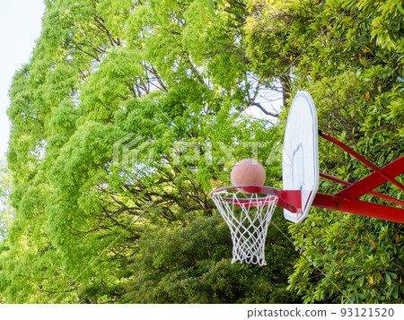 Park basketball goal Park basketball goal 93121520