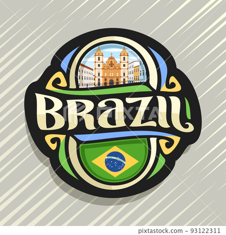 Vector logo for Brazil 93122311