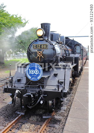 SL摩卡JNR C12型蒸汽機車紀念車頭印記（下館站） 93122480
