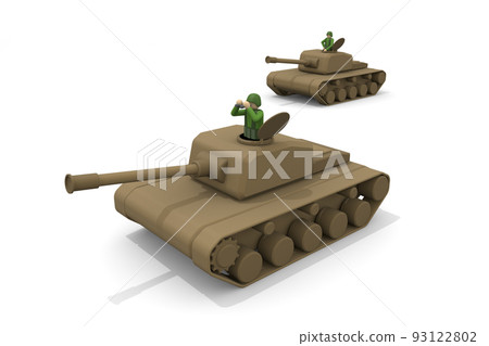 Tanks are attacking. military invasion. the scene of war. A soldier with a weapon. soldiers fighting. Tanks are attacking. military invasion. the scene of war. A soldier with a weapon. soldiers fighting. 93122802