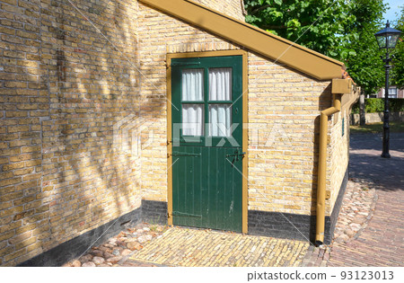 Backdoor in an old house, the Netherlands Backdoor in an old house, the Netherlands 93123013