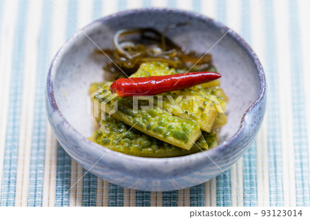 Bitter gourd and bitter gourd dishes Bitter gourd and bitter gourd dishes 93123014