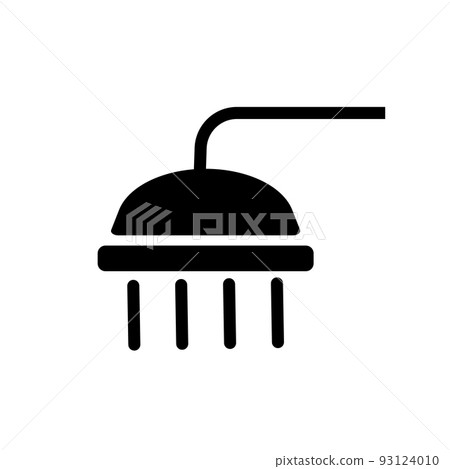 Hotel shower icon. sprinkler. vector. 93124010