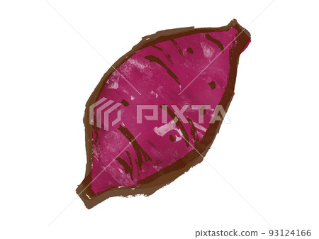 紅薯日式插畫素材 紅薯日式插畫素材 93124166