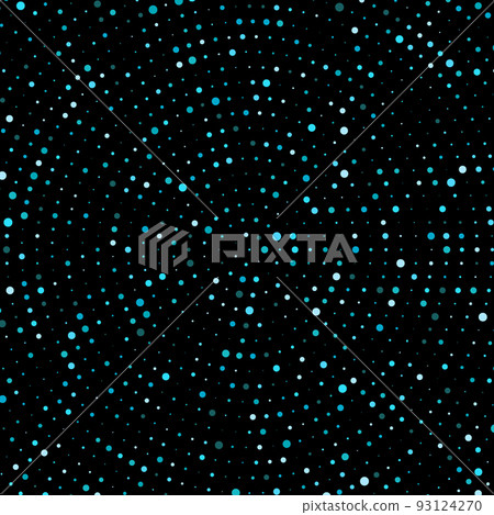Dark background vector blue tone dots, halftone design Dark background vector blue tone dots, halftone design 93124270