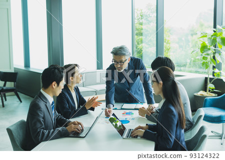 Business scene Business scene 93124322