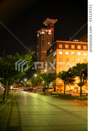 北九州著名旅遊勝地門司港復古區高級酒店門司港的美麗夜景 93124351