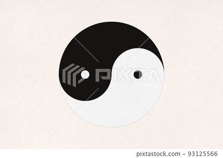 Yin Yang on paper Yin Yang on paper 93125566