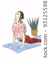 Women who do yoga 93125598