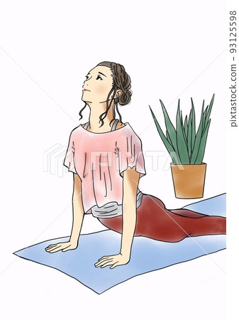 Women who do yoga Women who do yoga 93125598