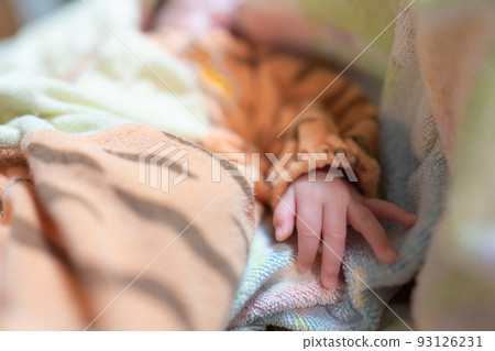 可愛的小寶寶手 可愛的小寶寶手 93126231