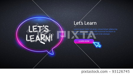 Lets Learn Website Template with Neon Lets Learn Website Template with Neon 93126745