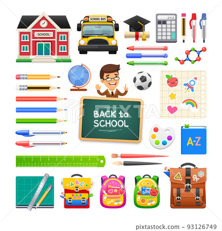 Back to School Icons Collection Back to School Icons Collection 93126749