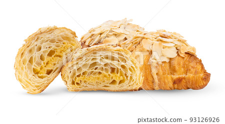 Croissant isolated on white 93126926
