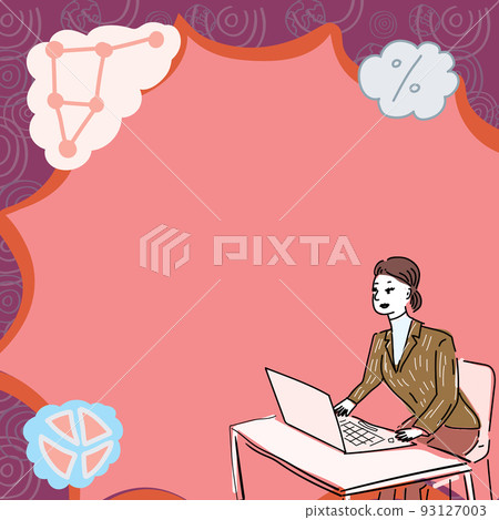 Business Coach Sitting At Desk Working And Presenting Financial Technologies. Teacher In Office Having New Materials For Enrollment. Percantage And Financial Signs Business Coach Sitting At Desk Working And Presenting Financial Technologies. Teacher In Office Having New Materials For Enrollment. Percantage And Financial Signs 93127003