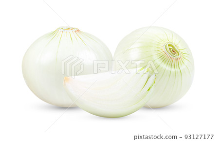 onions on white background onions on white background 93127177