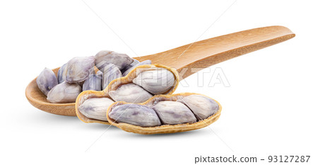 Peanuts isolated on white Peanuts isolated on white 93127287