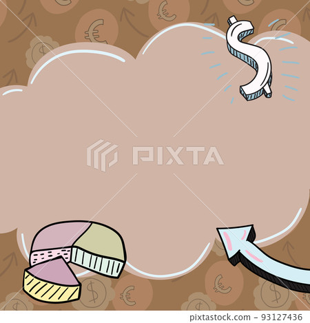 Illustration Pop-Up Cloud With Dollar Sign, Graphics And Arrows. Cash Signs Design With Space For Text. Chat Boxes With Financial Background. Profit Establishing Strategies. Illustration Pop-Up Cloud With Dollar Sign, Graphics And Arrows. Cash Signs Design With Space For Text. Chat Boxes With Financial Background. Profit Establishing Strategies. 93127436