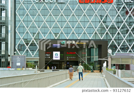 水戶站南口周邊的街景 水戶站南口周邊的街景 93127632