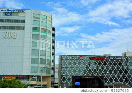 水戶站南口周邊的街景 水戶站南口周邊的街景 93127635