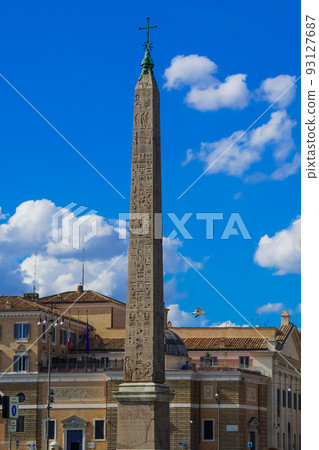 View of Piazza del Popolo from the Pincian Hill View of Piazza del Popolo from the Pincian Hill 93127687
