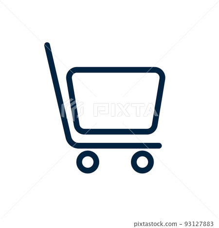 shopping cart symbol. online shopping. vector. shopping cart symbol. online shopping. vector. 93127883