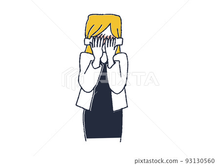 A woman who is very shy People who feel shame and lack of confidence 93130560