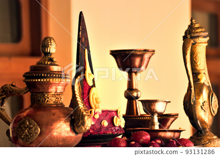 Treasures of Stonede Monastery in Zanskar Region, the most unexplored region of India 93131286