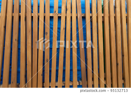 Wood lined up to paint and dry for do-it-yourself Wood lined up to paint and dry for do-it-yourself 93132713