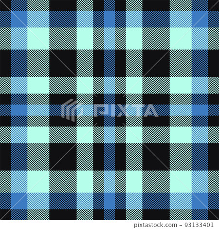 Plaid check pattern. Seamless fabric texture. Tartan textile print. Plaid check pattern. Seamless fabric texture. Tartan textile print. 93133401