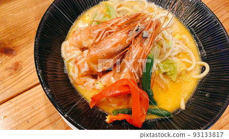 Spicy Seafood Curry Champon Spicy Seafood Curry Champon 93133817