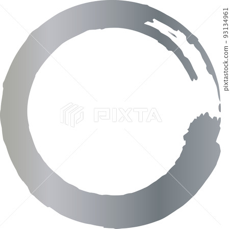 刷圓暈圈日式手繪銀銀 刷圓暈圈日式手繪銀銀 93134961