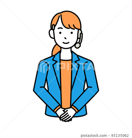 呼叫中心接線員女弓 93135062