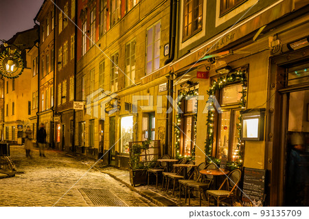 Scandinavian Stockholm townscape 93135709