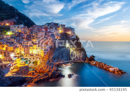 Fantastic landscape of Manarola city 93138195