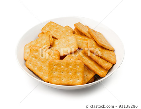 Crackers or biscuits. Cookies isolated Crackers or biscuits. Cookies isolated 93138280