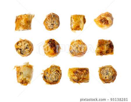 Spring Rolls, Rollos Primavera Isolated 93138281