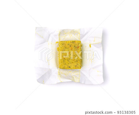 Stock Cube Isolated 93138305