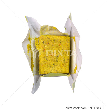 Stock Cube Isolated 93138310