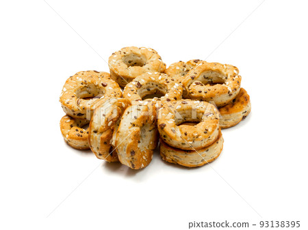 Taralli, Tarallini Isolated Taralli, Tarallini Isolated 93138395
