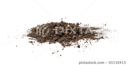 Peat Soil Isolated 93138415