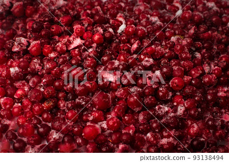 Frozen Cowberry, Iced Lingonberry 93138494