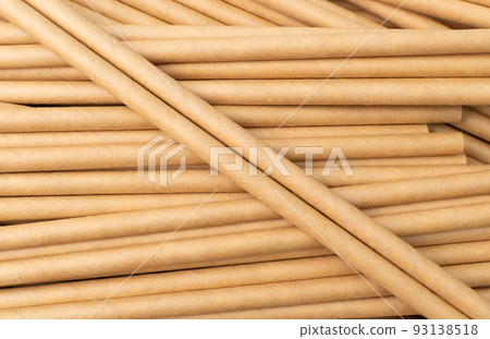 Brown Paper Drink Straws 93138518