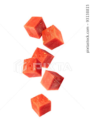 Watermelon Cuts Isolated Watermelon Cuts Isolated 93138815
