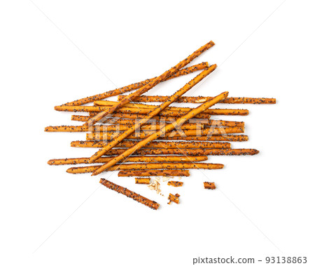 Bread stick or pretzel 93138863