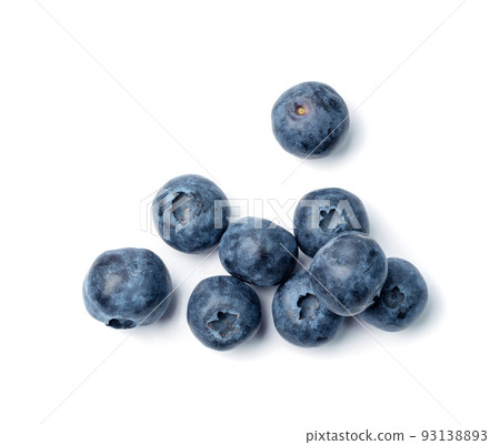 Blueberries, Huckleberry Isolated 93138893