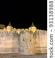 Citadel of Carcassonne by night 93138988